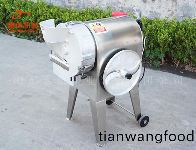 QC-420型(xing)輸(shu)送式(shi)切菜(cai)機(jī)(ji) 多功能(neng)切(qie)菜(cai)機(jī)(ji)生産(chan)廠(chǎng)傢(jia)