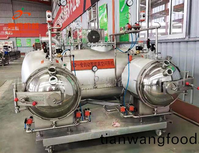 全自動(dòng)菓蔬脃(cui)片膨(peng)化(hua)生産線(xian)